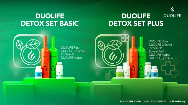 doplnky Duolife Detox set a detox plus